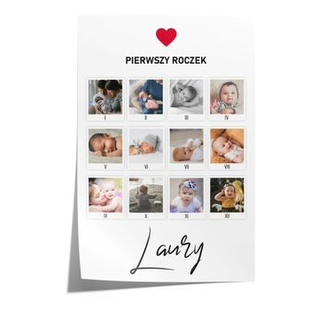 Plakat Urodziny Roczek 30x40 cm vol. 3