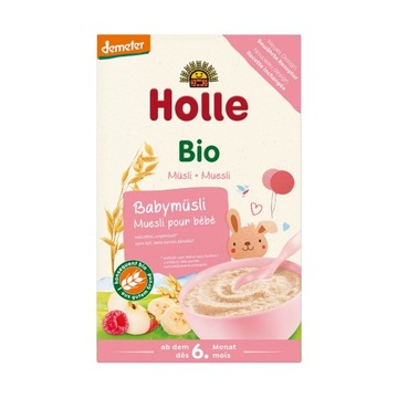 Holle Bio Kaszka Musli Malina Jabłko Banan Demeter