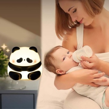 Силиконовый ночник Panda Soft, 3 уровня яркости
