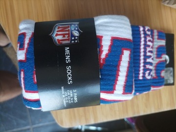 SKARPETY SPORTOWE giants new York SOCKS 3 pary