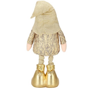 ЗОЛОТОЙ РОЖДЕСТВЕНСКИЙ ГНОМ ГНОМ САНТА ГНОМ Рождество под ёлкой ПОДАРОК