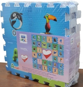 Concetto puzzle piankowe TVP ABC MINI 33 elementy