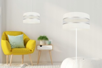 абажур для торшера, СЕРЫЙ, 40 СМ