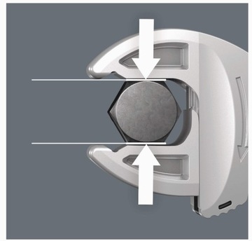 Набор ключей Wera 6004 Joker 4, серебристый, 26,5 x 12 x 4,5 см; 981 гр