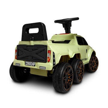 Jeździk XXXL PICKUP NA 6 KÓŁ Muzyka Światła LED prezent na roczek