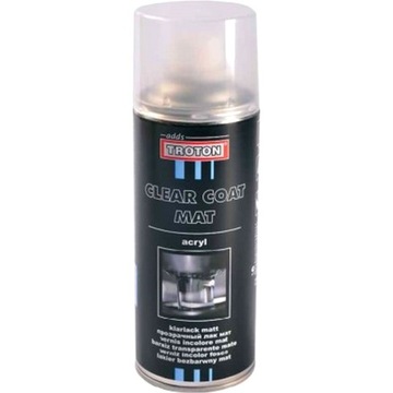 Lakier bezbarwny matowy TROTON Clearcoat Mat Spray