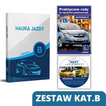 Książka Nauka Jazdy kat.b+testy+Praktyczne rady