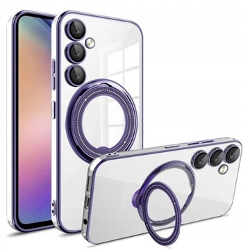 Etui Ring Mag Safe Case z ochroną kamer do Samsung Galaxy S22 - 3 kolory