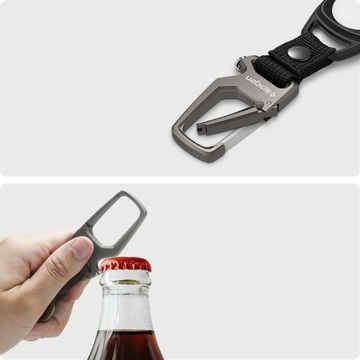 Чехол Spigen Rugged Armor с карабином для Apple AirTag, чехол, чехол