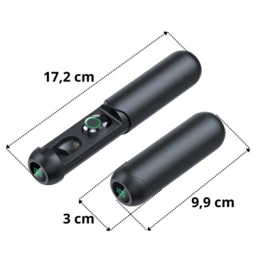 Беспроводные наушники-вкладыши TWS BT 5.3 Bluetooth + внешний аккумулятор с USB-C