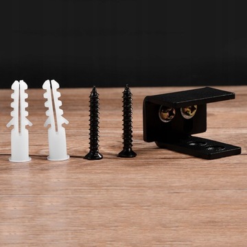 НИЖНЯЯ НАПРАВЛЯЮЩАЯ ДЛЯ РАЗДВИЖНЫХ ДВЕРЕЙ, ЧЕРНАЯ