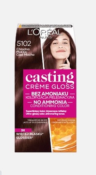 L'Oreal Casting Creme Gloss 5102 Chłodna Mokka