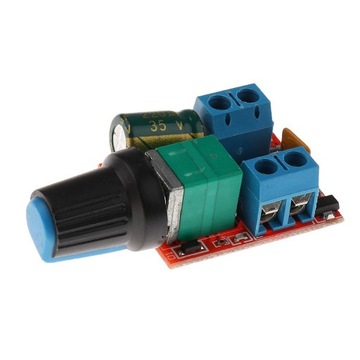 Mini regulator prędkości PWM silnika prądu stałego V 6 V 12 V 24 V