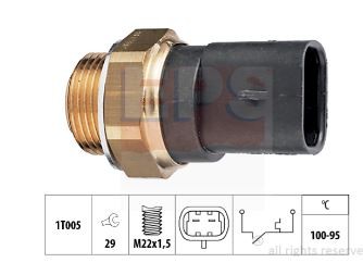 EPS 1.850.117 PŘEPÍNAČ TERMICKÝ VENTILÁTOR CHLADIČŮ