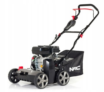 СКЕРАТОР Бензиновый аэратор для травы NAC LONCIN 196 см3 40см 2 РОЛИКА 2в1