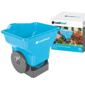РУЧНАЯ СЕЯЛКА CELLFAST ДЛЯ СЕМЕН ТРАВ И ОВОЩНЫХ УДОБРЕНИЙ 3Л 42-204 ПОЛЬСКАЯ