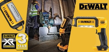 ФОНАРЬ DEWALT DCL050 ШАРНИРИРОВАННАЯ СВЕТОДИОДНАЯ ЛАМПА 18В