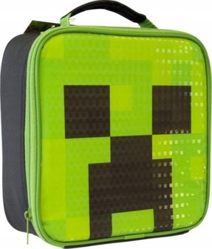 TORBA ŚNIADANIOWA LUNCH MINECRAFT CREEPER TERMICZNA