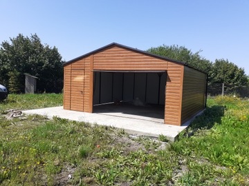 Металлический гараж, зал 5x6 Blaszak