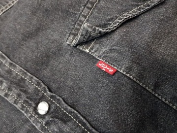 LEVI'S luźna koszula męska jeansowa vintage jak NOWA M