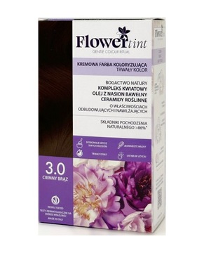 NATURALNA TRWAŁA FARBA DO WŁOSÓW 3.0 CIEMNY BRĄZ