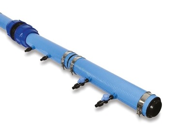 Lay Flat RIOFLEX PE fi 75 niebieski (50m)