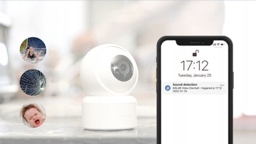 ВНУТРЕННЯЯ КАМЕРА IMILAB C20 PRO НЯНЯ 360° 1296P