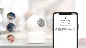 IP-КАМЕРА IMILAB C20 PRO ВРАЩАЮЩАЯСЯ радионяня 360° 3MP