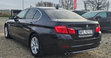 BMW Seria 5 F10-F11 2013 BMW Seria 5 Hade-up Limuzyna 2.0 d. 163 skora, nawigacja professionnel, zdjęcie 3