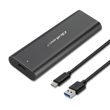 Obudowa kieszeń do dysków SSD M.2 SATA USB typ C