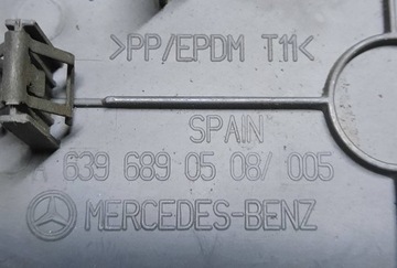 BOČNÍ DÍL DESKY ROZDĚLOVACÍ A6396890508 MERCEDES VITO W639
