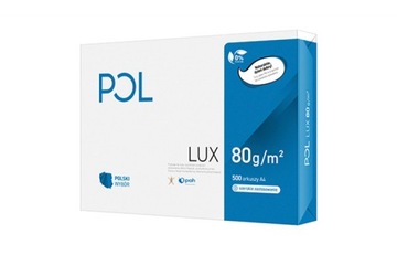 Papier ksero LUX A4 klasa B 161CIE 80g 500ark
