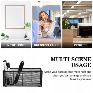 Сетчатый карандашница Металлический органайзер для