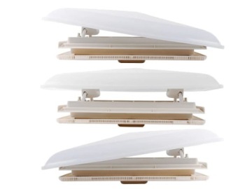 Мансардное окно MPK 46K 40х40, большая крышка с рулонной шторой и москитной сеткой, кремово-белый.