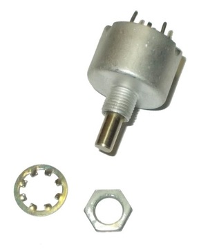 POTENCJOMETR SPO-2 10k 2W oś 20mm 2sztuki