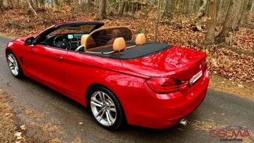 BMW Seria 4 F32-33-36 Cabrio 440i 326KM 2017 BMW Seria 4 440i Kabriolet head up 40 tys km jedyna w takim kolorze zamia, zdjęcie 19