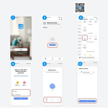 DOPUSZKOWY WŁĄCZNIK PRZEKAŹNIK WIFI TUYA WŁĄCZNIK DOPUSZKOWY MINI 16A