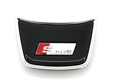 Znaczek emblemat Audi S-Line plakietka na kierownicę A1 A6 A7 C7 A8 D4