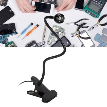 3 Вт 5 В УФ-лампа для отверждения клея, прочная лампа для отверждения клея с питанием от USB с зажимом для c