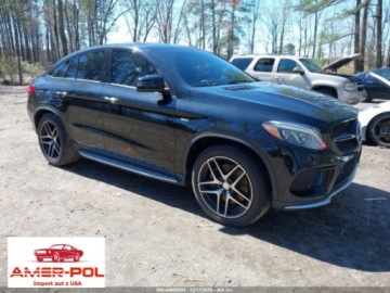 Mercedes GLE W166/C292 2016 Mercedes-Benz GLE 2016 MERCEDES-BENZ GLE 450 AMG COUPE 4MATIC 3.0 Benzyna