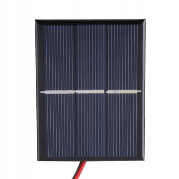 WENTYLATOR 5V PANEL SOLARNY SŁONECZNY 2.5W USB
