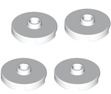 LEGO 6093053 18674 płytka 2x2 biała do WeDo 45300