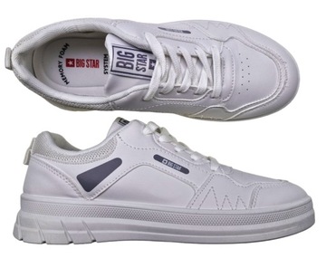 Sneakersy trampki damskie BIG STAR NN274A483 białe 39