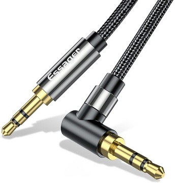 Kabel Kątowy AUX AUDIO MINI JACK 3.5mm Stereo 1.5m