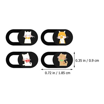 ЧЕХОЛ ДЛЯ КАМЕРЫ ДЛЯ НОУТБУКА 4 ШТ.