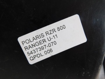 НАЛИВНОЙ ПОЛ POLARIS RZR 800 RANGER U-11 5437397-070