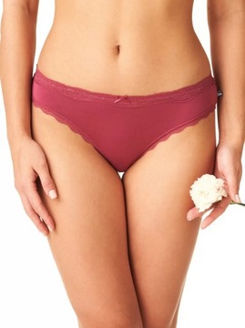 Key Majtki Damskie Bambusowe Figi mini bikini LPR 002 L Beżowy 2 szt