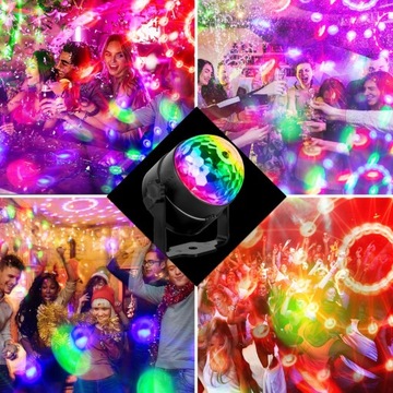 ДИСКО-ЛАМПЫ ДИСКО-ВЕЧЕРИНКА ДОМАШНЯЯ ВЕЧЕРИНКА RGB СВЕТОДИОДНЫЕ СВЕТИЛЬНИКИ СЦЕНА