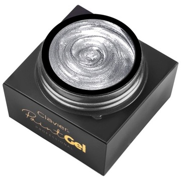 Żel do zdobień 3D srebrny paint gel 5g Clavier