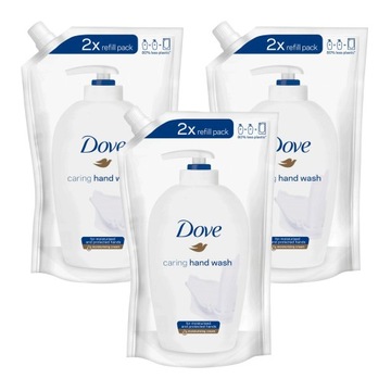 Dove Pielęgnujące Mydło W Płynie Zapas 1500 ml